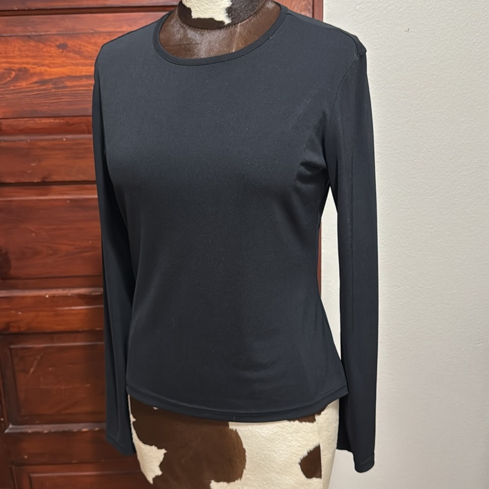 Express Black Long Sleeve Top